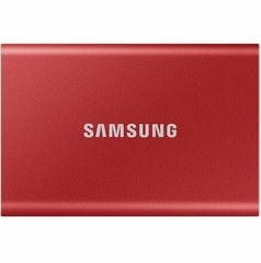 SSD накопитель Samsung T7 2TB Red (MU-PC2T0R/WW)