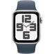Смарт-часы Apple Watch SE 2 GPS 44mm Silver Aluminum Case with White Sport Band - M/L (MNTJ3) - 1