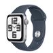 Смарт-часы Apple Watch SE 2 GPS 44mm Silver Aluminum Case with White Sport Band - M/L (MNTJ3) - 3