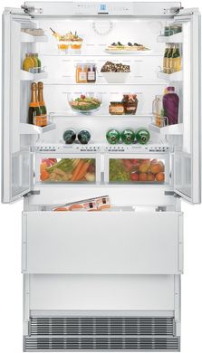Вбудований двокамерний холодильник Liebherr ECBN 6256