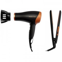 Фен + Утюжок для волосся Remington Haircare Giftpack D3012GP
