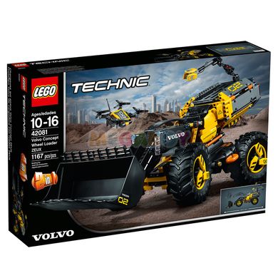 Авто-конструктор LEGO Technic VOLVO колісний навантажувач ZEUX (42081)