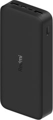 Зовнішній акумулятор (павербанк) Xiaomi Redmi Power Bank 20000mAh Black (VXN4304GL)