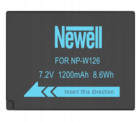 Акумулятор Newell для Fuji NP-W126 (1100 mAh) - DV00DV1316