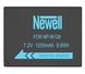 Акумулятор Newell для Fuji NP-W126 (1100 mAh) - DV00DV1316