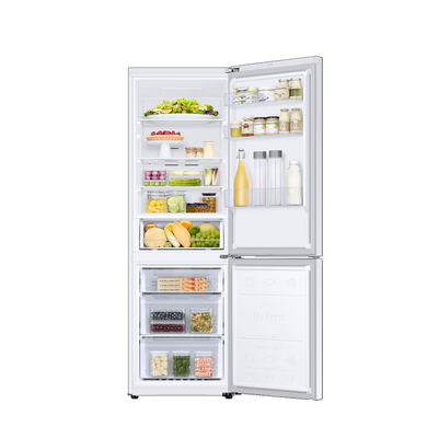 Холодильник з морозильною камерою Samsung RB34T600FWW